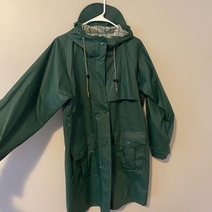LL BEAN vintage rain coat